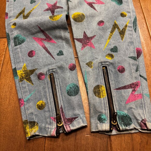 Vintage 80s/90s “Café” Denim Pants | 100% Cotton | VGUC - Picture 5 of 11